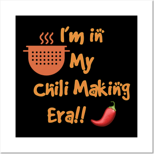 Chili Making Chef Posters and Art